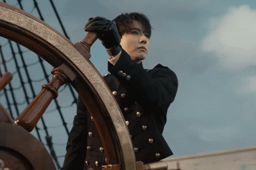 BTS ‘스윔’ 뮤직비디오 장면.