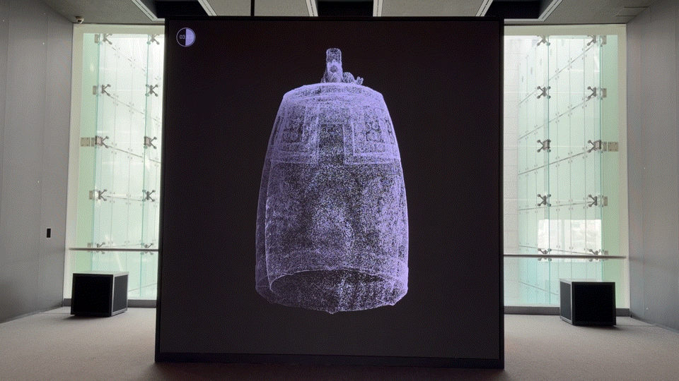 국립중앙박물관 감각전시실 / 영상=이수 기자