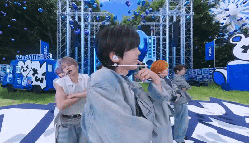 /사진=투어스 VR콘서트 티저 캡쳐