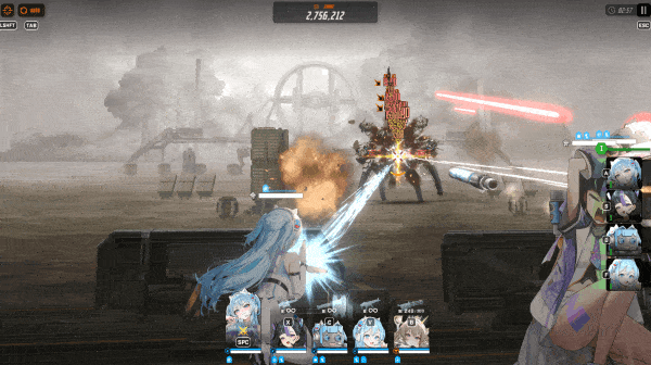 매우 어지러운 만우절 캐릭터들의 풀 버스트 연계 [사진=김영찬 기자]