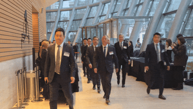 정의선 현대차 회장이 3일 ‘제3차 한-프랑스 경제계 미래대화’에 참석하고 있다. [공동취재단]