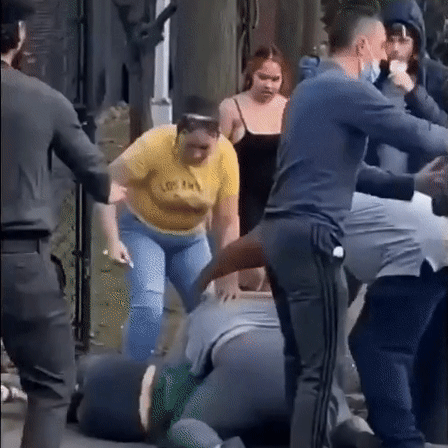 소년 가족에게 폭행당한 폰즈 주인 악소르난 /영상=SNS