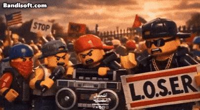 친(親)이란계 소셜미디어 계정에서 사이버 선전전의 일환으로 만든 영상. 도널드 트럼프 대통령이 백악관 창밖에서 ‘노킹스(No Kings·왕은 없다)’ 시위에 참여한 시민들을 보며 진땀을 흘리고 있다. 그가 건물 내부로 고개를 돌렸을 땐 유가가 120달러를 기록했다는 소식이 텔레비전 화면을 통해 송출되고 있다. [엑스(X·옛 트위터) 캡처]