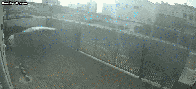 지난 4일 미사일 공격을 받은 이스라엘 북부 키르얏 슈모나./ 엑스