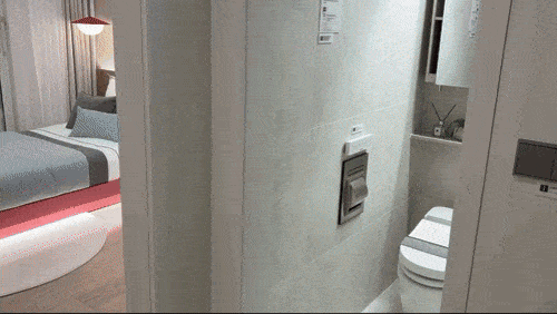 라클라체자이드파인 견본주택에 전시된 84㎡A타입 내부 모습. 신혜원 기자