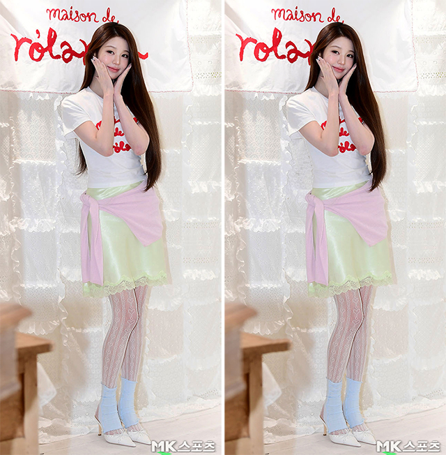 노란 수영복에 섹시한 몸매 어필하는 존예 처자