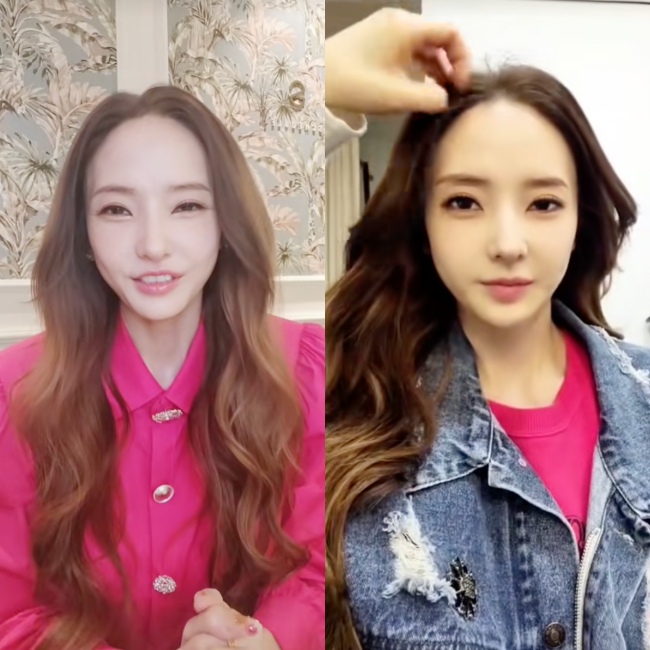 노란 수영복에 섹시한 몸매 어필하는 존예 처자