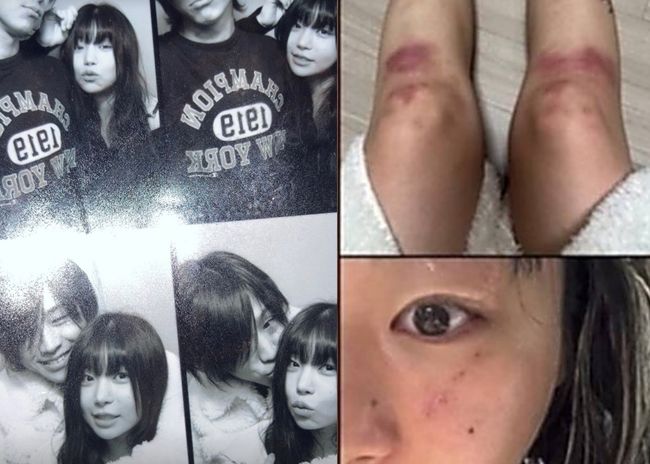 노란 수영복에 섹시한 몸매 어필하는 존예 처자