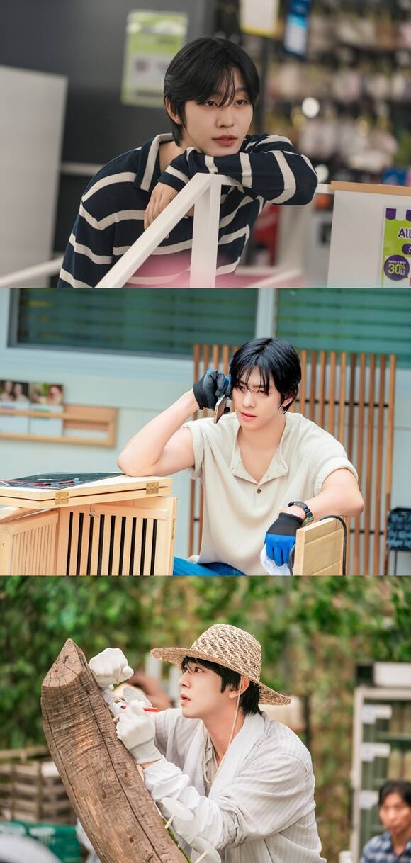 노란 수영복에 섹시한 몸매 어필하는 존예 처자