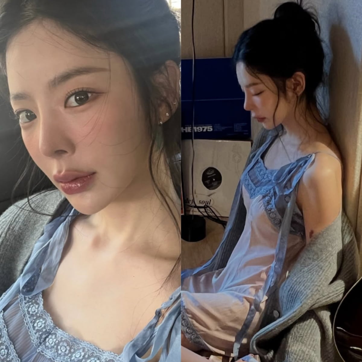 노란 수영복에 섹시한 몸매 어필하는 존예 처자