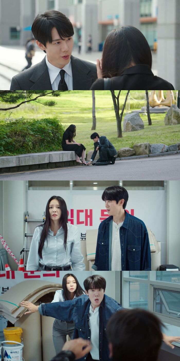 노란 수영복에 섹시한 몸매 어필하는 존예 처자