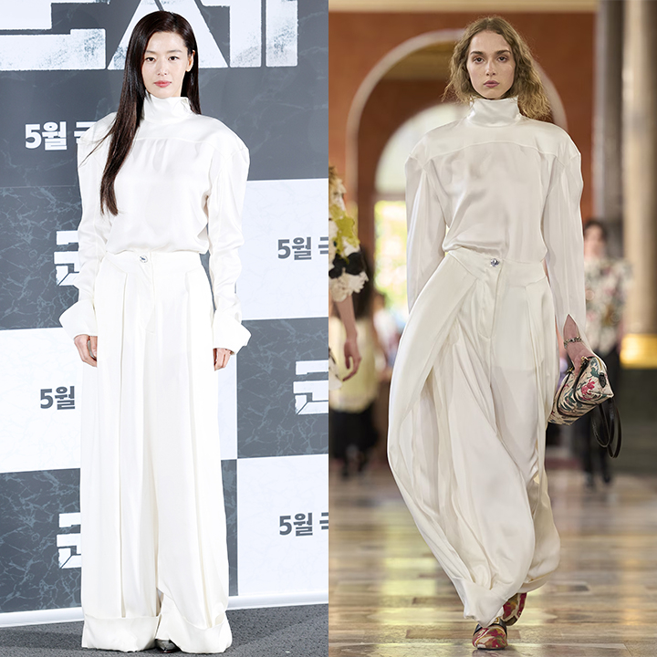 노란 수영복에 섹시한 몸매 어필하는 존예 처자