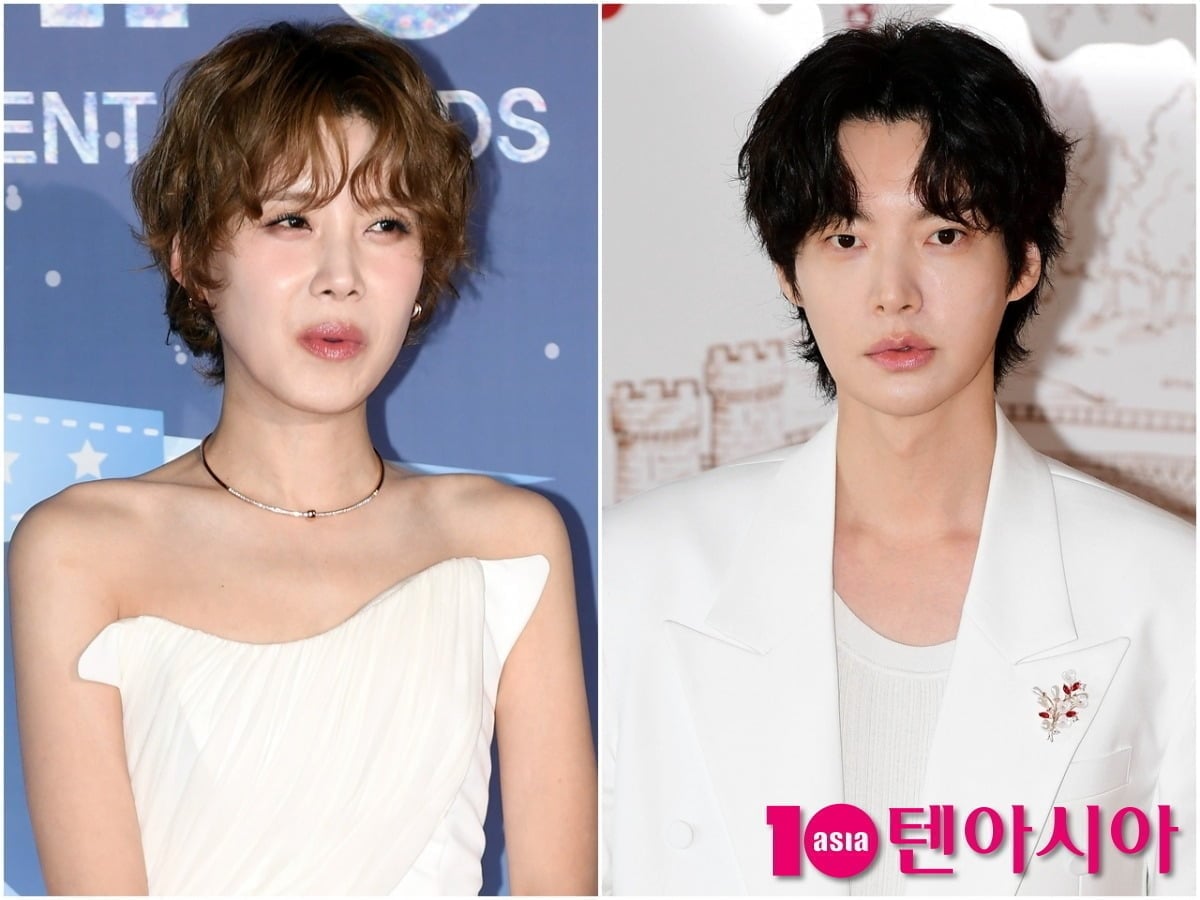 노란 수영복에 섹시한 몸매 어필하는 존예 처자