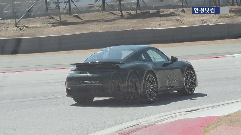 포르쉐 911 터보 S 미디어 트랙 익스피리언스. 영상=신용현 기자