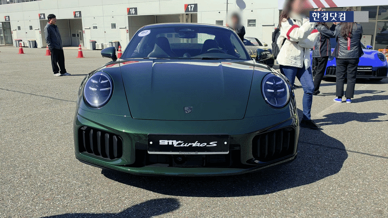 포르쉐 911 터보 S 미디어 트랙 익스피리언스. 영상=신용현 기자