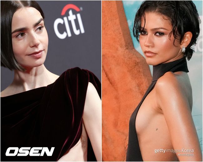 노란 수영복에 섹시한 몸매 어필하는 존예 처자