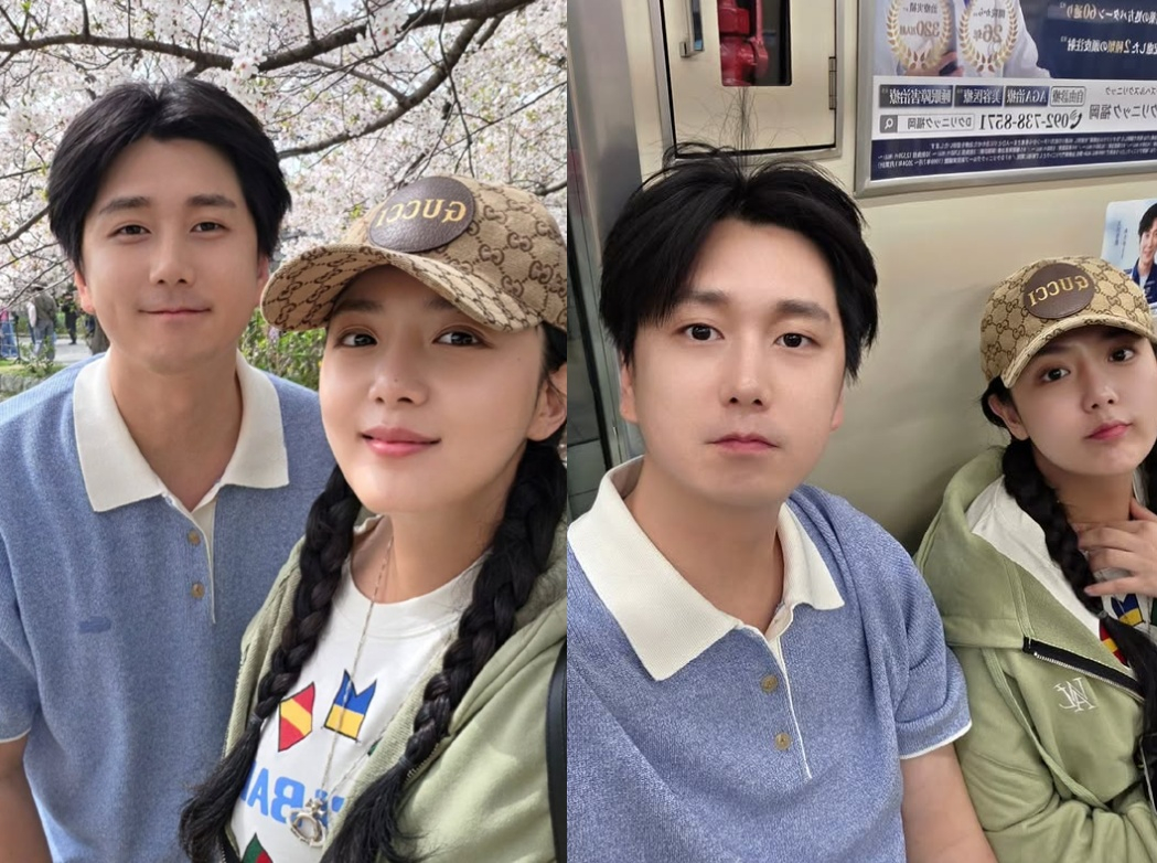 노란 수영복에 섹시한 몸매 어필하는 존예 처자