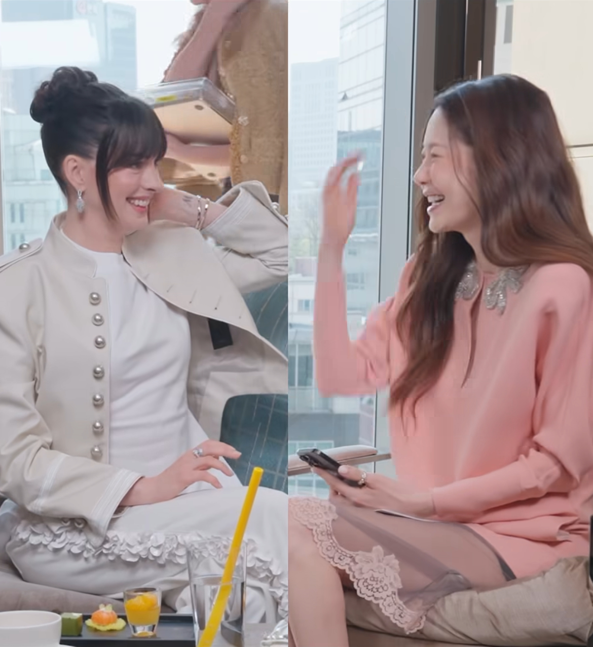 노란 수영복에 섹시한 몸매 어필하는 존예 처자