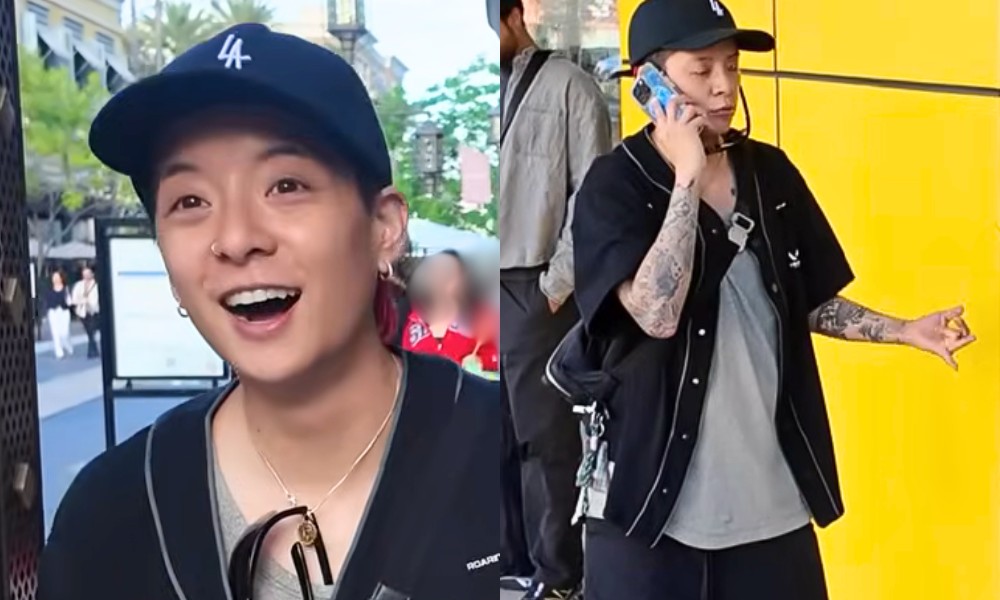 노란 수영복에 섹시한 몸매 어필하는 존예 처자