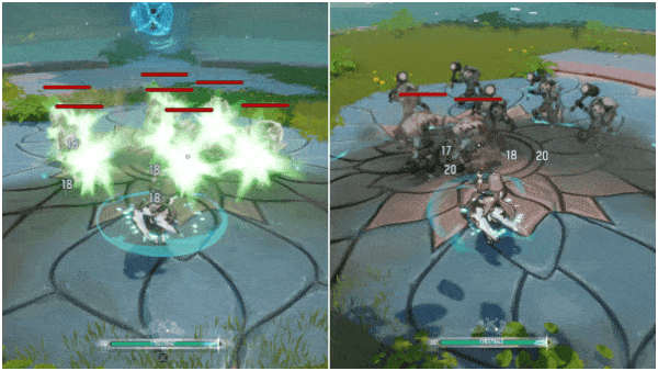 좌측은 정석 딜 사이클, 우측은 심화 딜 사이클 (사진= 서동규 기자)