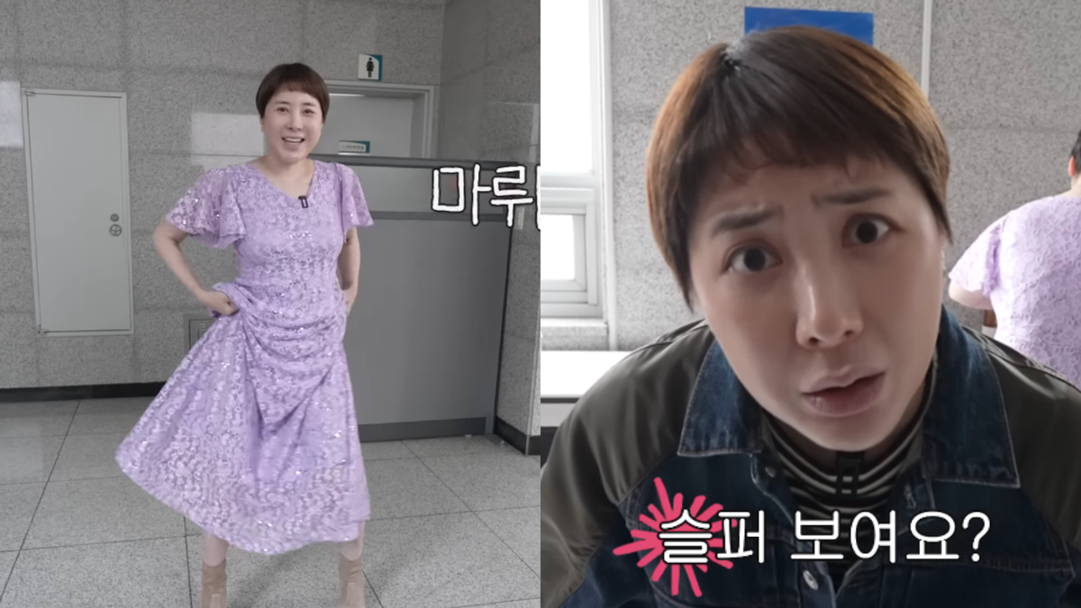 노란 수영복에 섹시한 몸매 어필하는 존예 처자