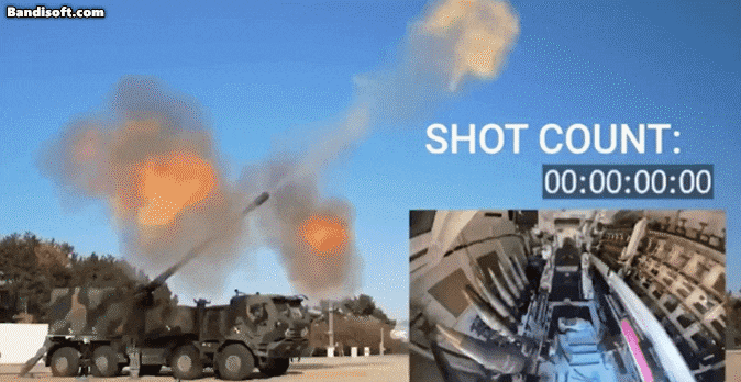 한화에어로스페이스 K9MH 시연./ 엑스