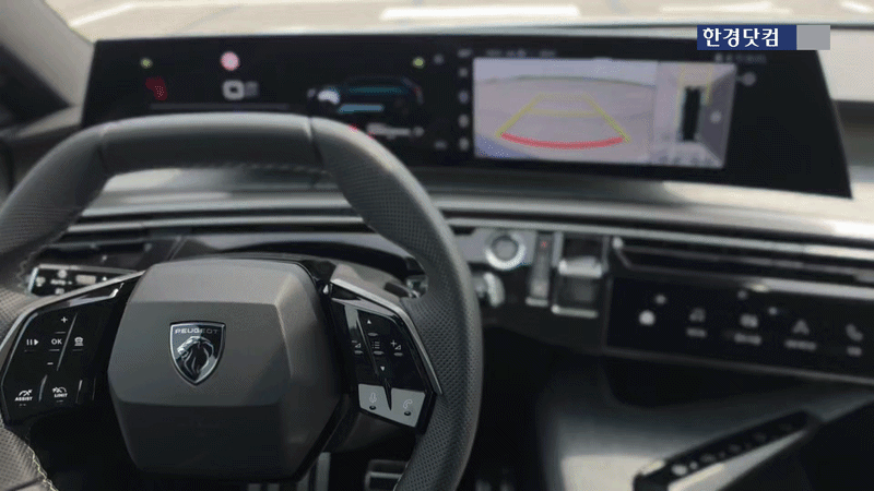 푸조 올 뉴 5008 스마트 하이브리드. 영상=신용현 기자