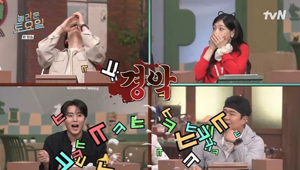 노란 수영복에 섹시한 몸매 어필하는 존예 처자