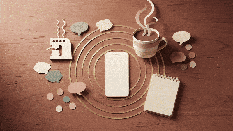 갤럭시 S26 시리즈의&nbsp;‘오디오 지우개’ 기능을 AI 애니매이션으로 형상화한 모습. 이동수 기자