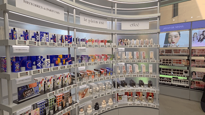 무신사 메가스토어 성수 2층에 숍인숍 형태로 들어간 향수 매장. (사진=지디넷코리아)