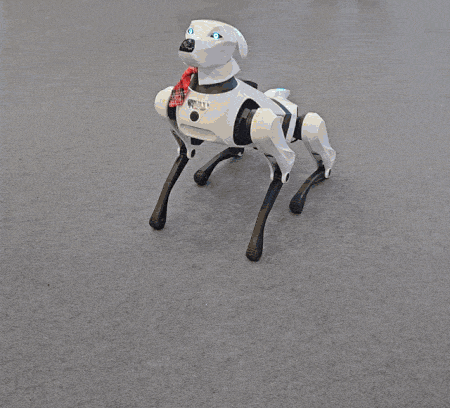 체리 로봇 자회사 아이모가의 로봇개 (영상=지디넷코리아)