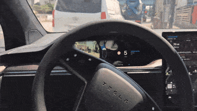 쏘카가 서비스중인 테슬라 FSD 구독형 서비스[사진=백서현 기자]