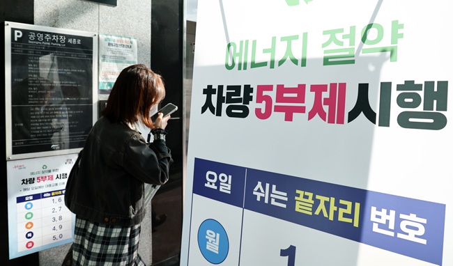 차량 5부제 특약 안내 이미지