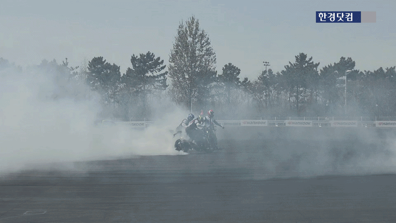 BMW M FEST 2026 드리프트 퍼포먼스. 영상=신용현 기자