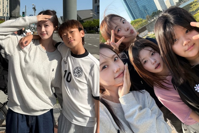 노란 수영복에 섹시한 몸매 어필하는 존예 처자