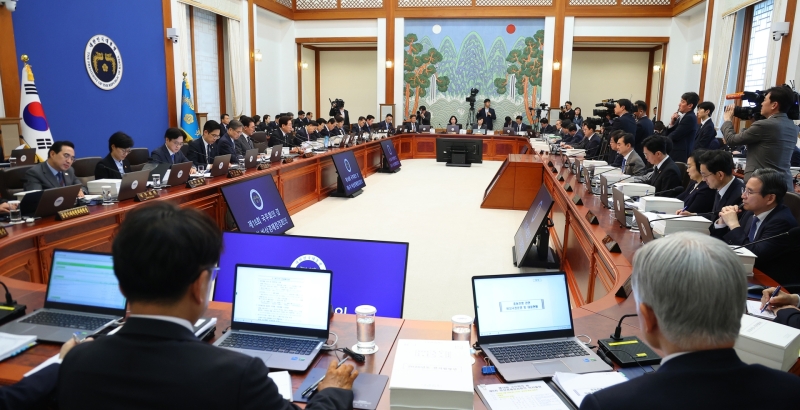 이재명 대통령 국무회의 주재