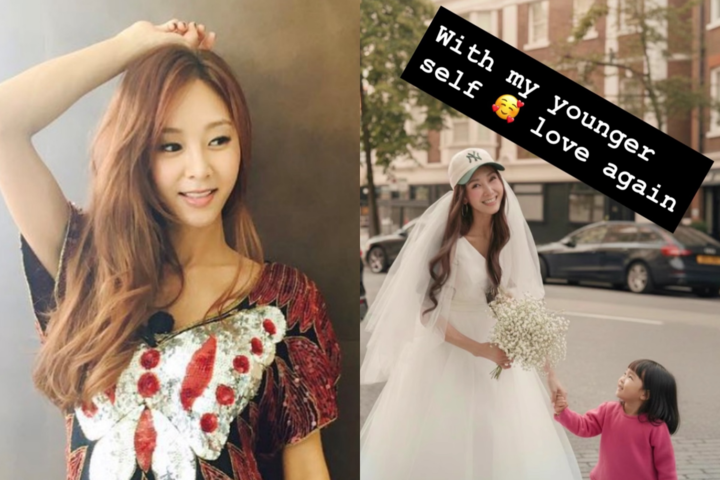 노란 수영복에 섹시한 몸매 어필하는 존예 처자