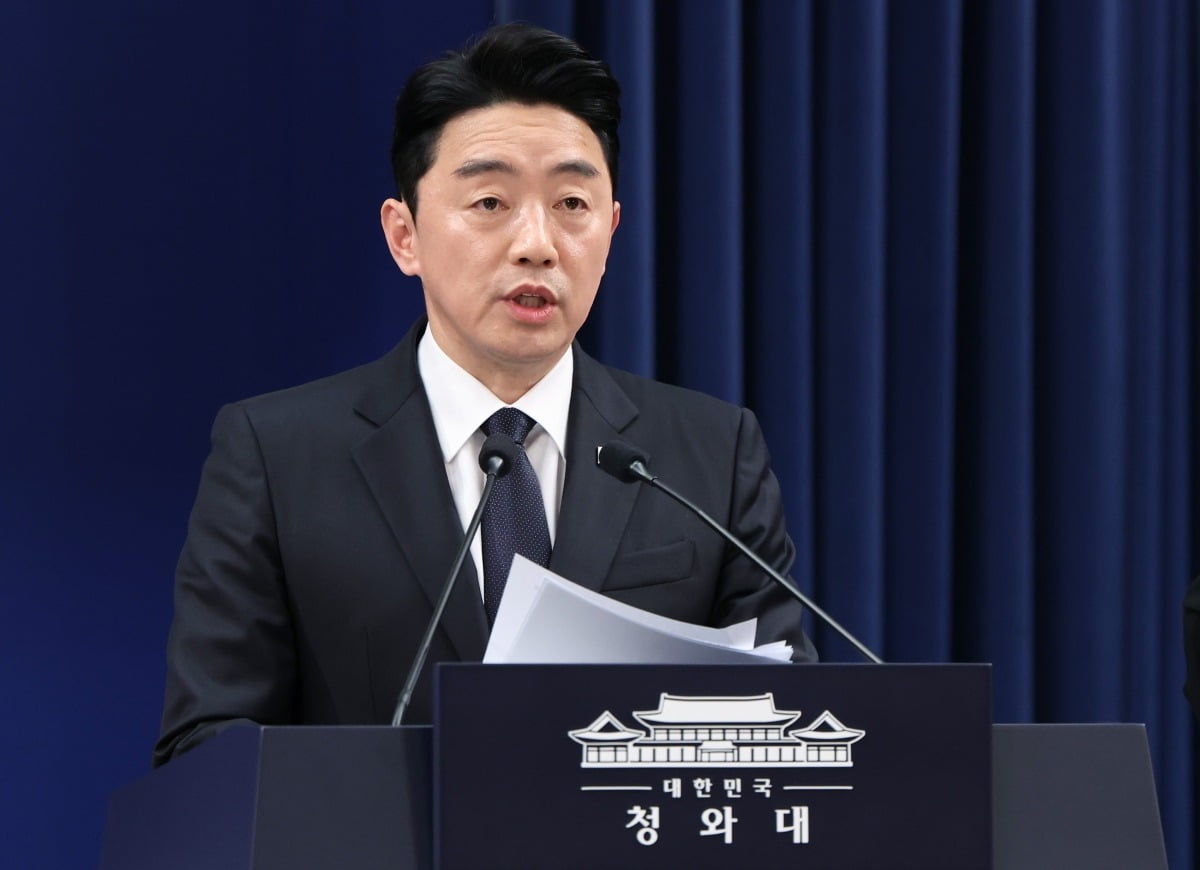 강훈식 비서실장 공직개혁 발표