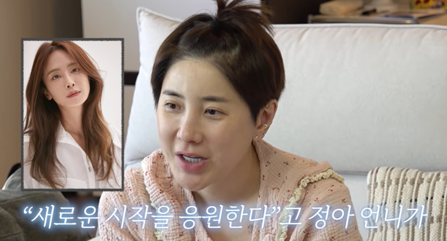 노란 수영복에 섹시한 몸매 어필하는 존예 처자