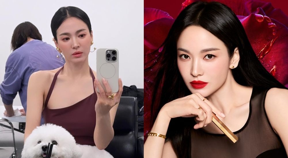 노란 수영복에 섹시한 몸매 어필하는 존예 처자