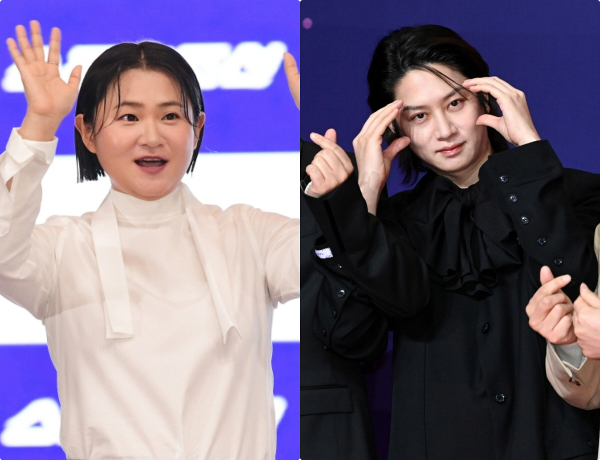 노란 수영복에 섹시한 몸매 어필하는 존예 처자