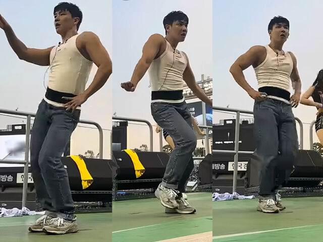 노란 수영복에 섹시한 몸매 어필하는 존예 처자