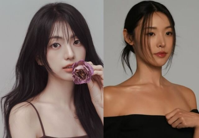 노란 수영복에 섹시한 몸매 어필하는 존예 처자