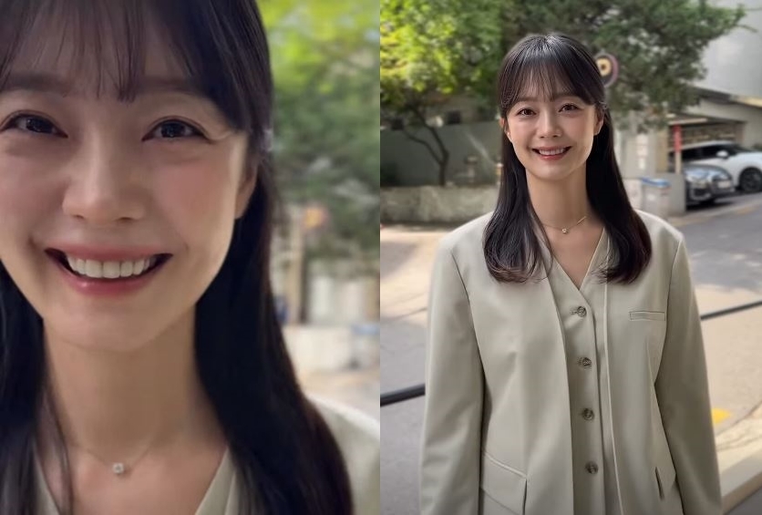 노란 수영복에 섹시한 몸매 어필하는 존예 처자
