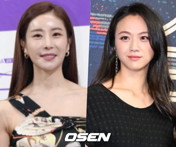 노란 수영복에 섹시한 몸매 어필하는 존예 처자