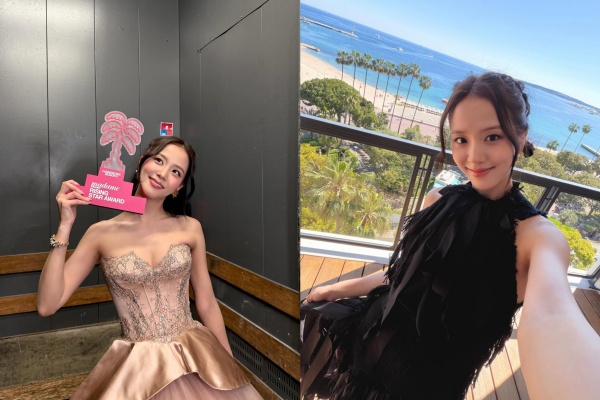 노란 수영복에 섹시한 몸매 어필하는 존예 처자
