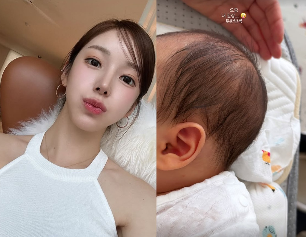 노란 수영복에 섹시한 몸매 어필하는 존예 처자