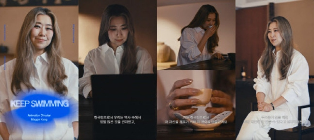노란 수영복에 섹시한 몸매 어필하는 존예 처자