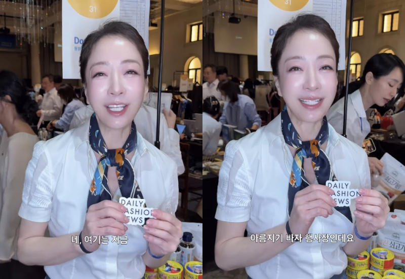 노란 수영복에 섹시한 몸매 어필하는 존예 처자