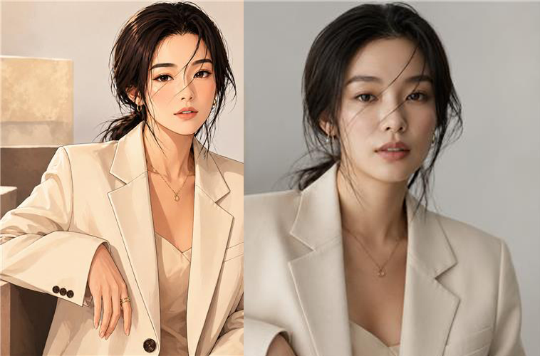 노란 수영복에 섹시한 몸매 어필하는 존예 처자